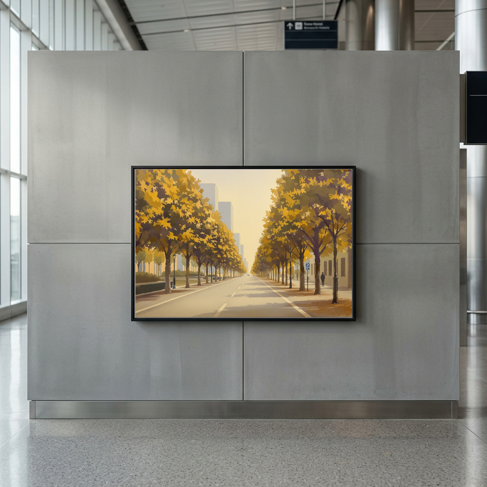 Philadelphia Center City Skyline from the Parkway | Canvas Wall Art for Grand Hallway or Office - Image 7