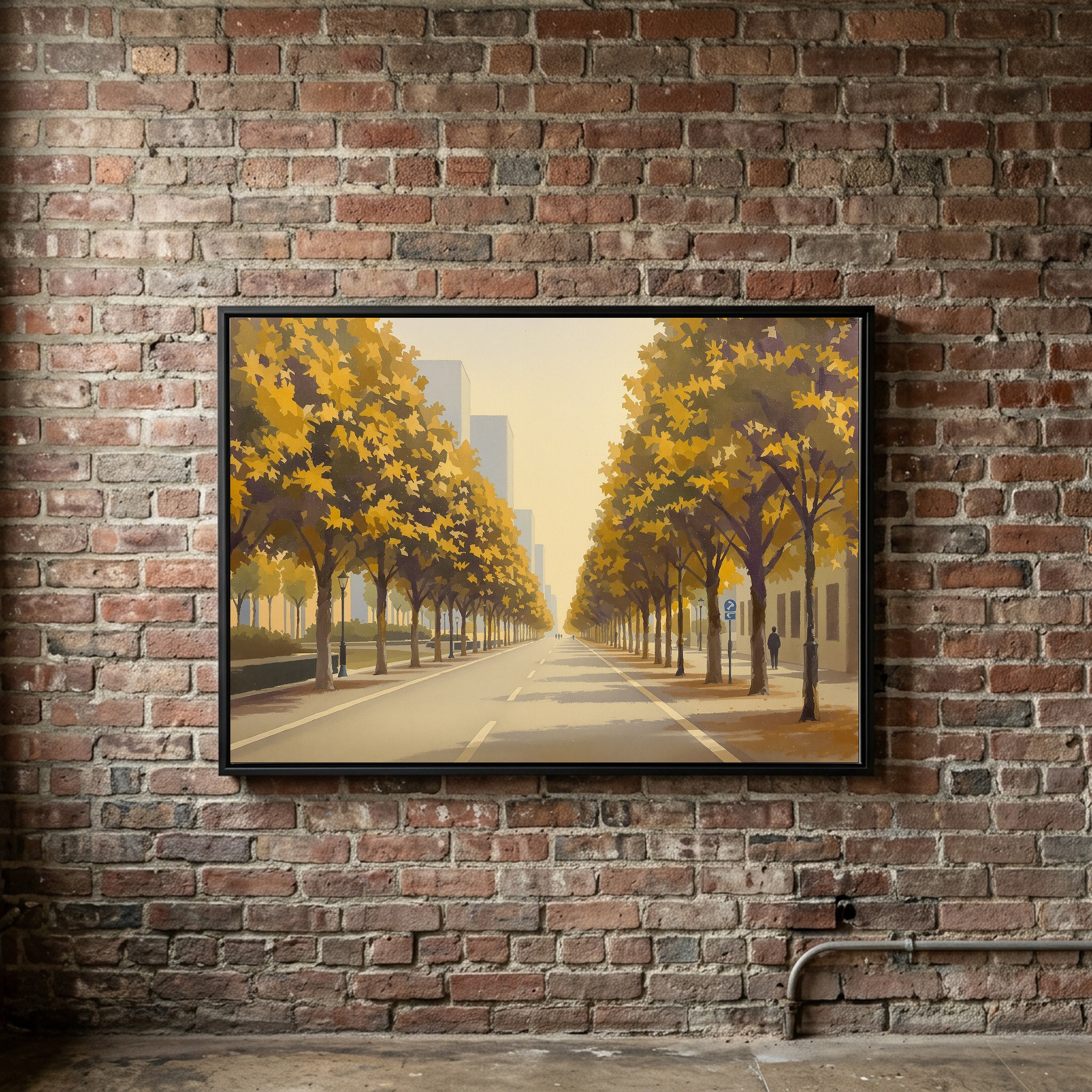 Philadelphia Center City Skyline from the Parkway | Canvas Wall Art for Grand Hallway or Office - Image 10